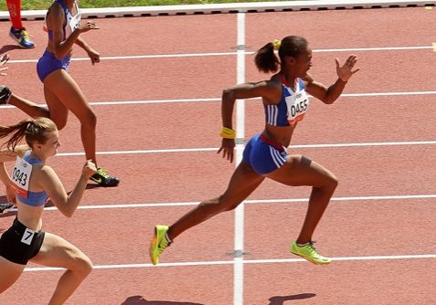 athlete handisport piste athlétisme