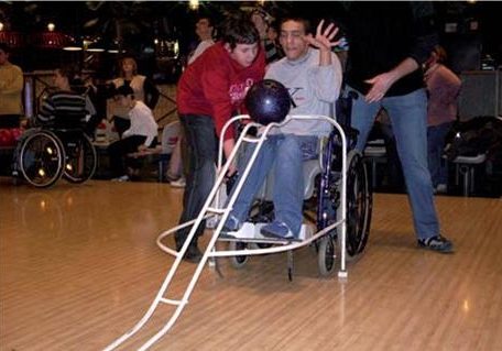 lancer rail bowling handisport