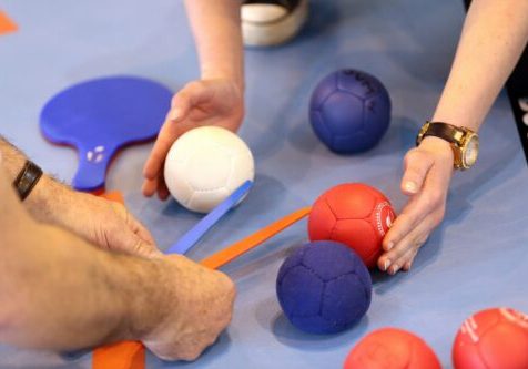 mesures boccia balles