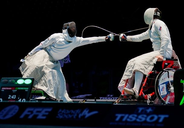 escrimeurs handi fauteuil