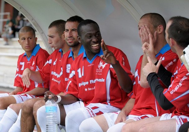 joueurs football sourd handisport