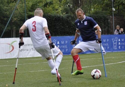 joueurs football handisport