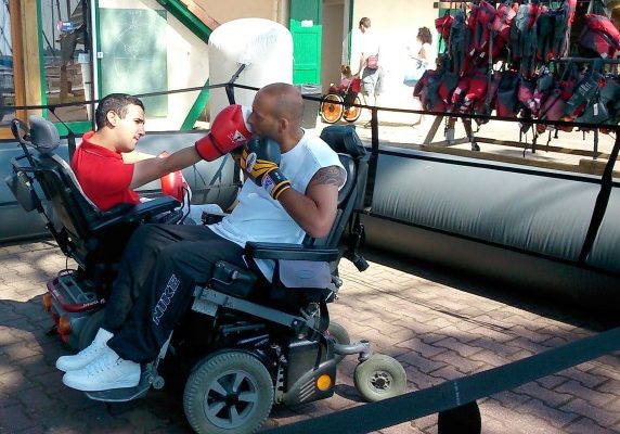 boxe fauteuil handisport